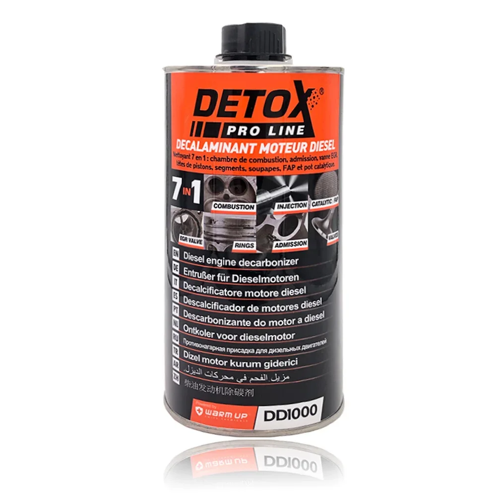 DETOX PRO LINE DD1000 – منظف ومزيل كربون محرك الديزل 7 في 1