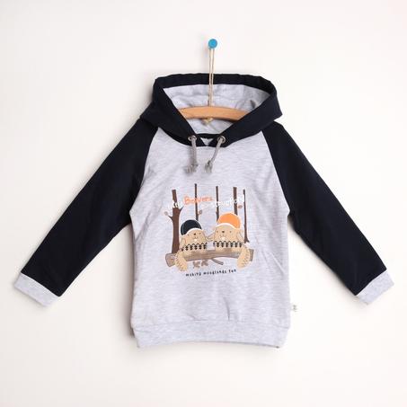 سويت شيرت طبقتين هودي رضع