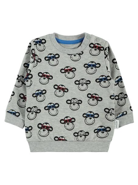 سويت شيرت خليط رمادي رضع ولادي