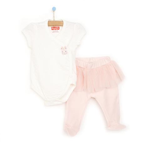 طقم بنطلون بيجامة وأوفرول بأكمام قصيرة رضع