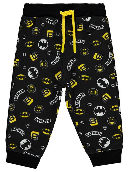 بنطلون بيجامة أسود بطبعة رضع ولادي