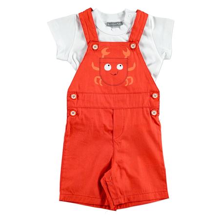 طقم تي شيرت وأوفرول رضع ولادي