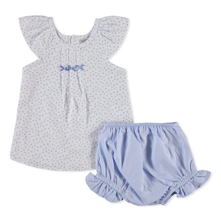 طقم شورت وبلوزة رضع بناتي