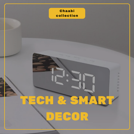 التكنولوجيا والديكور الذكي