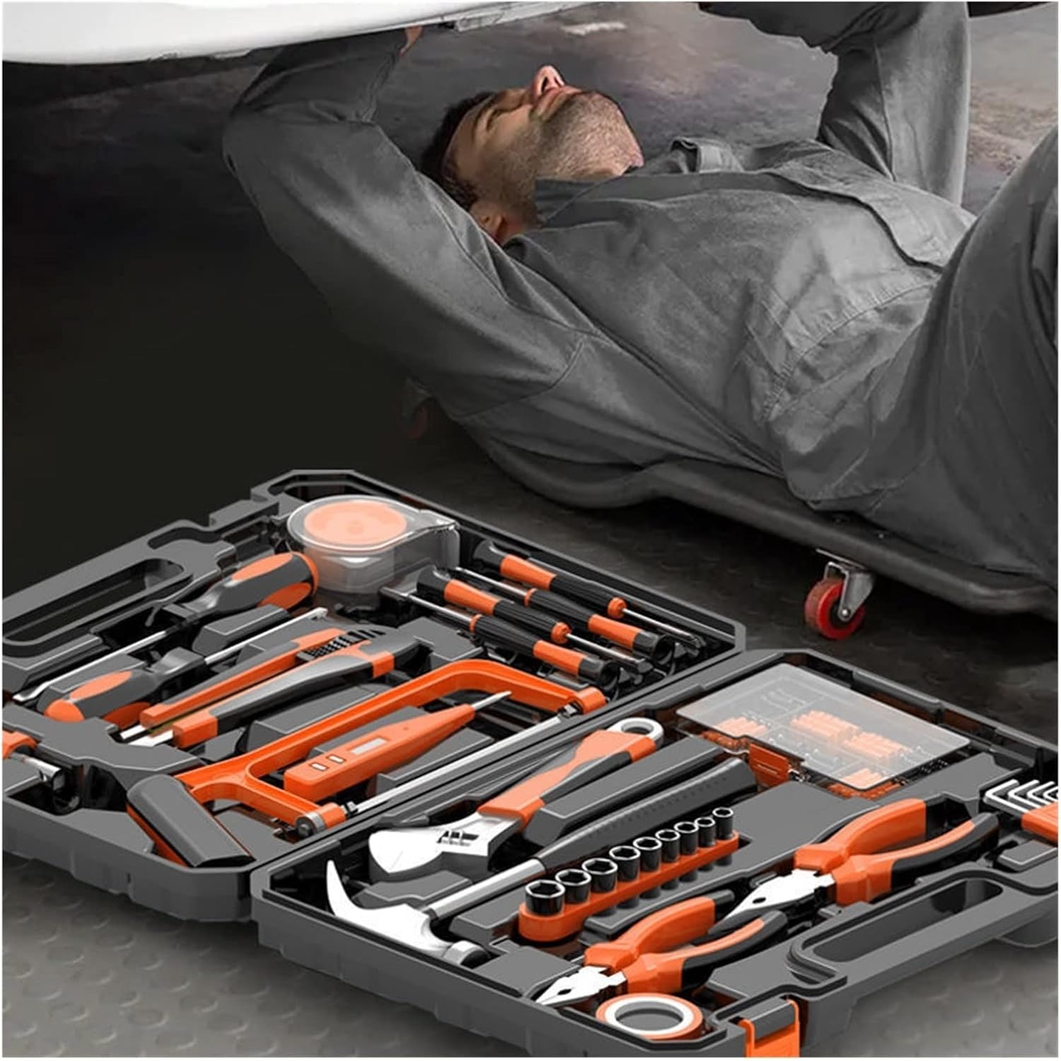 طقم أدوات BELWEIS XZKJ الكامل – 56 قطعة متخصصة داخل حقيبة صلبة