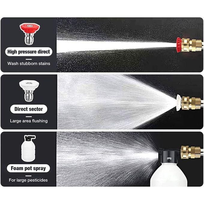 “بخّاخ كهربائي لا سلكي بضغط 48V — لغسيل السيارات، الأرضيات، وسقي النباتات”