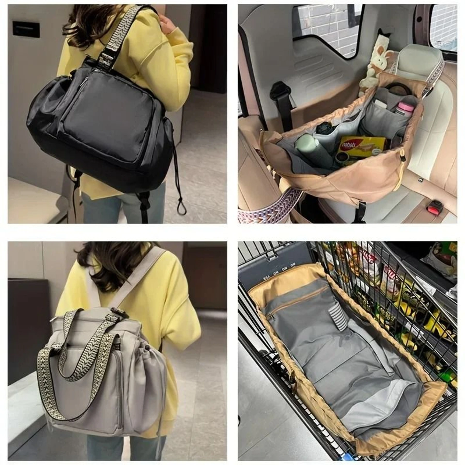 3-in-1 tote bag