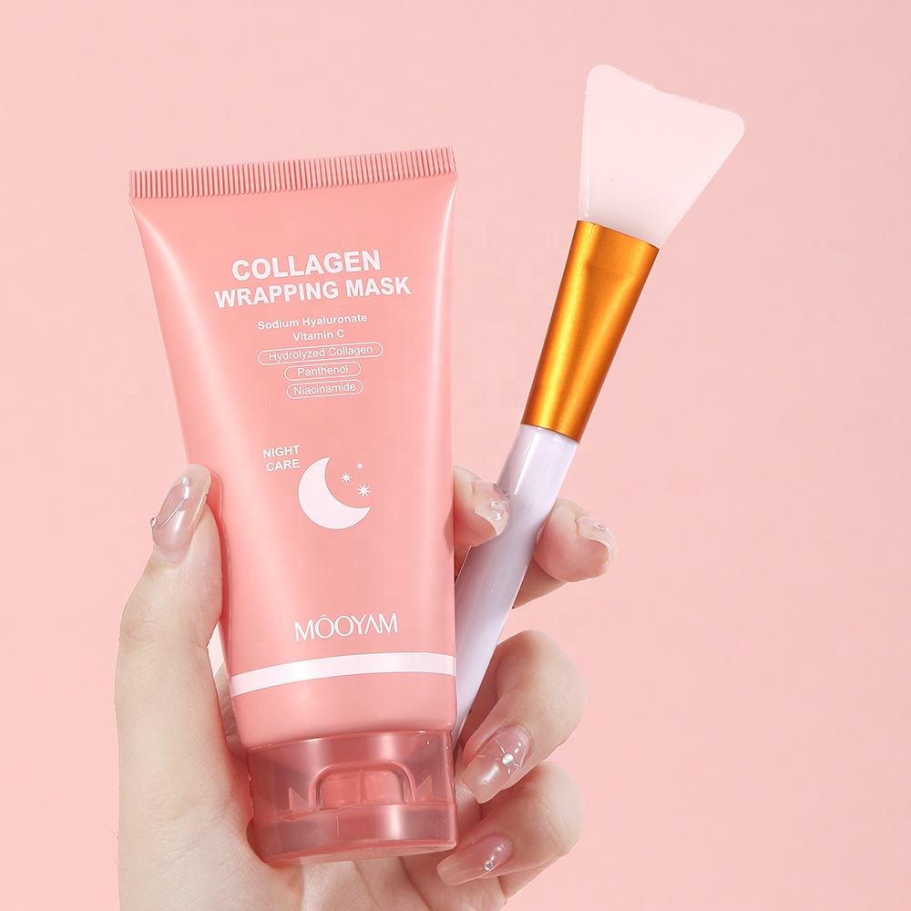 🌙 Masque de Nuit au Collagène Bio – Effet “Peau en Verre” – Hydratation Intense & Éclat Instantané