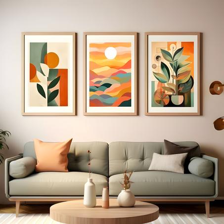 Tableaux Pack de Trois 30