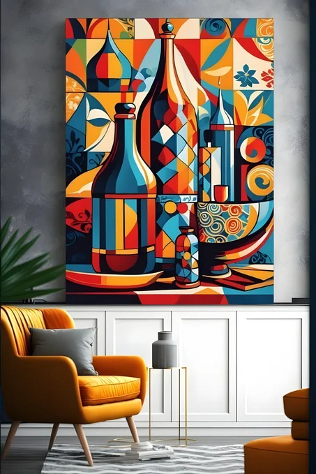 Tableau Abstrait 60
