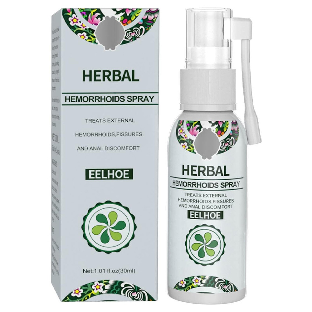 عرض 2 بخاخ الأعشاب الطبيعية - HACORO 30ml Hemorrhoid Treatment Spray