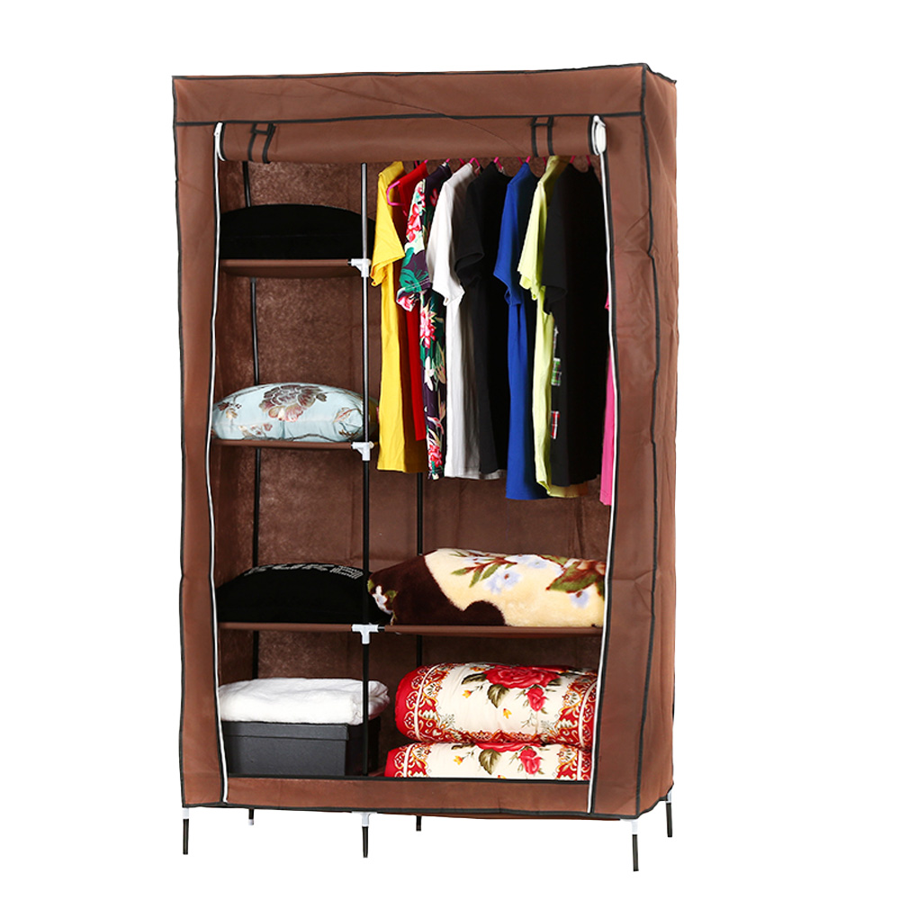 Portable Foldable Fabric Wardrobe Storage - خزانة ملابس متنقلة