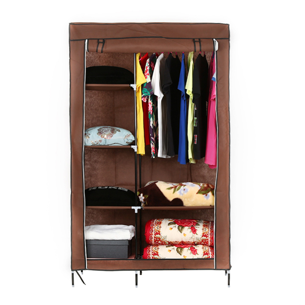 Portable Foldable Fabric Wardrobe Storage - خزانة ملابس متنقلة
