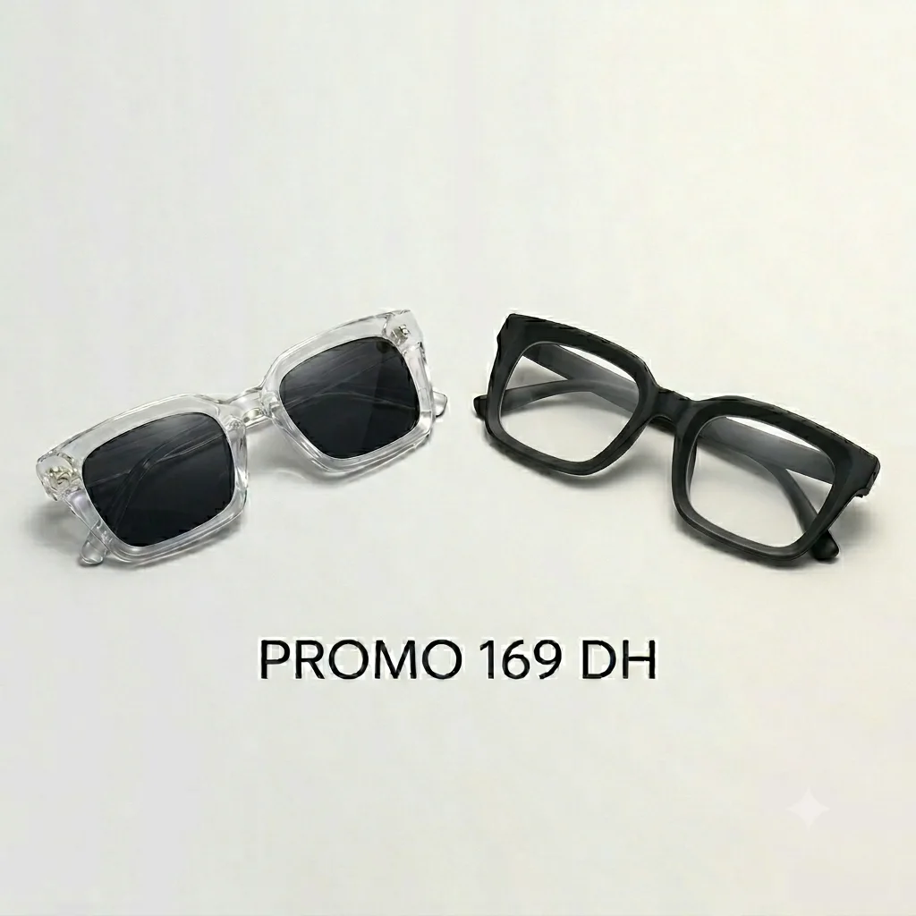 over size square glasses