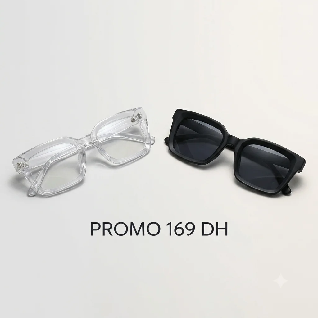 over size square glasses
