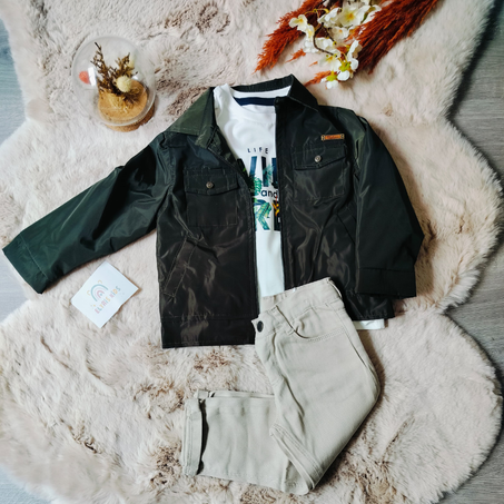 ensemble 3 pièces garçon