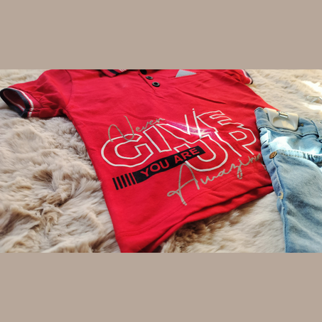 ✨ طقم أولاد صيفي أنيق ومميز