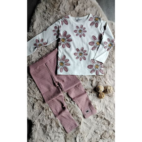 ✨ Ensemble Fille 2 Pièces - Confort & Style Printanier 🌸