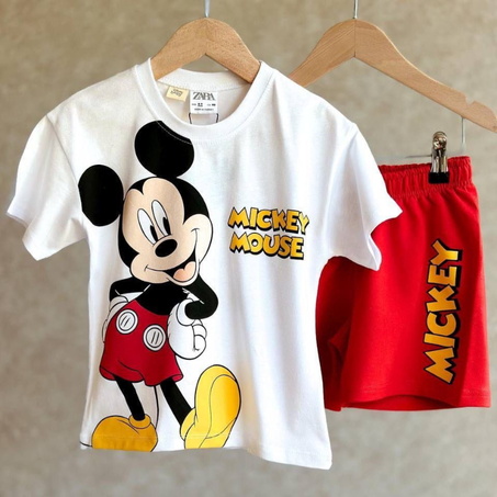 طقم صيفي من عالم ديزني 💖 للأمراء الصغار