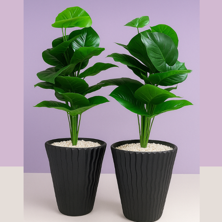 نبتة ديكور صناعية مزدوجة