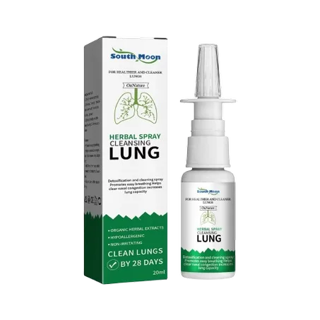 بخاخ الأعشاب الطبيعي لتنظيف الرئتين والتخلص من السموم المتراكمة
