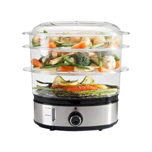Cuiseur a Vapeur بخارة كهربائية بثلاث طوابق