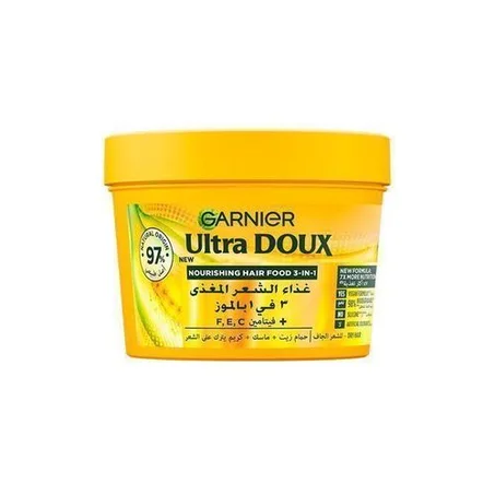 Garnier Masque capillaire - ULTRA DOUX - Hair Food - Nourrissant - Multi-usages - 390 ml à la banane