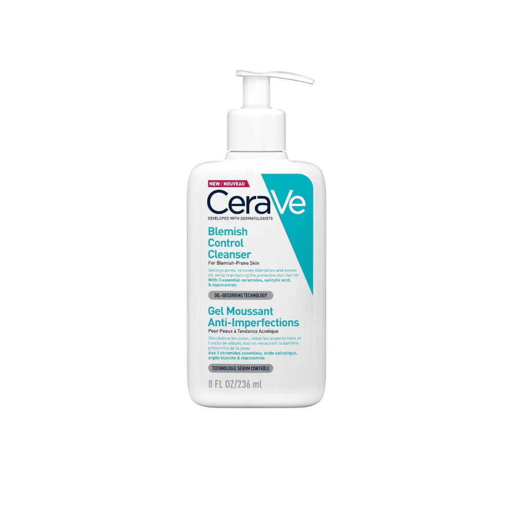 CeraVe Gel Moussant Anti-Imperfections Peau Grasse à Tendance Acnéique 236ml