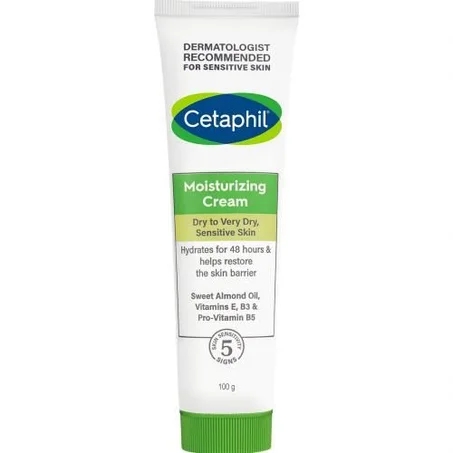 Cetaphil Crème Hydratante Visage Et Corps Peaux Sensibles Sèches 100g
