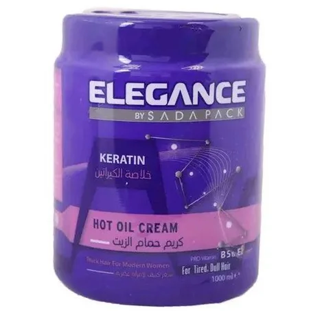 Elegance Masque de traitement capillaire à l'huile de keratin 1kg