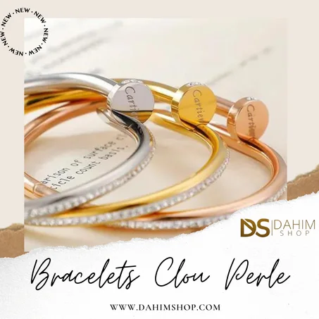 Bracelets Clou-Perle