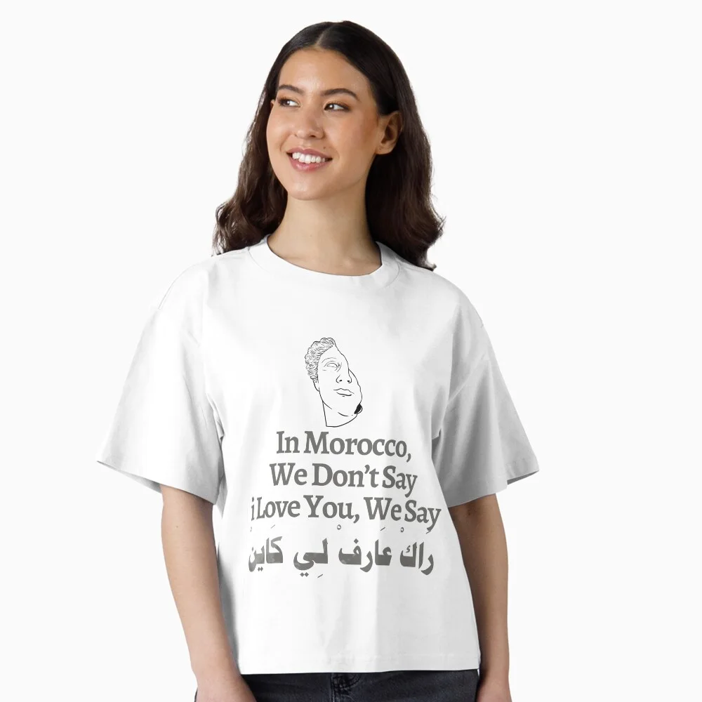 Maroc vintage lion post sticker tshirt memes funny Classic