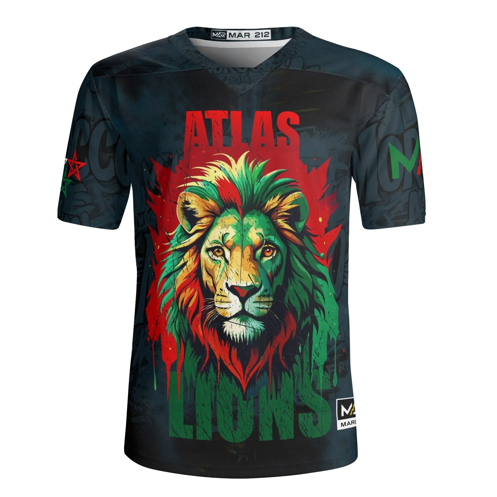 Maillot Maroc football Lion Atlas jeux olympiques 2026