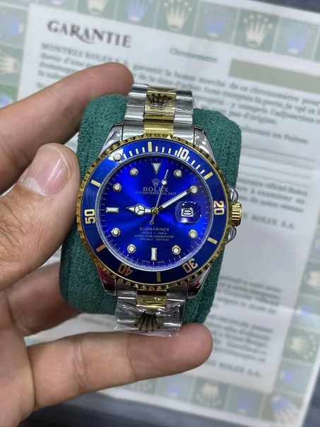 Rolex Bleu & gold