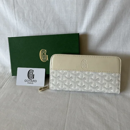 Porte Feuille Goyard Blanc