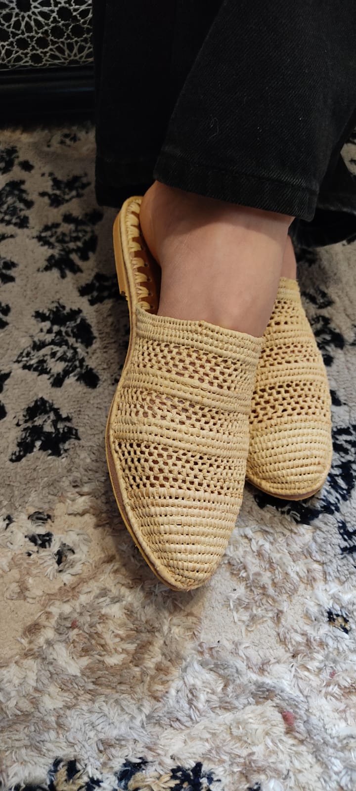 Zapatos de rafia  natural para mujer Jrid style