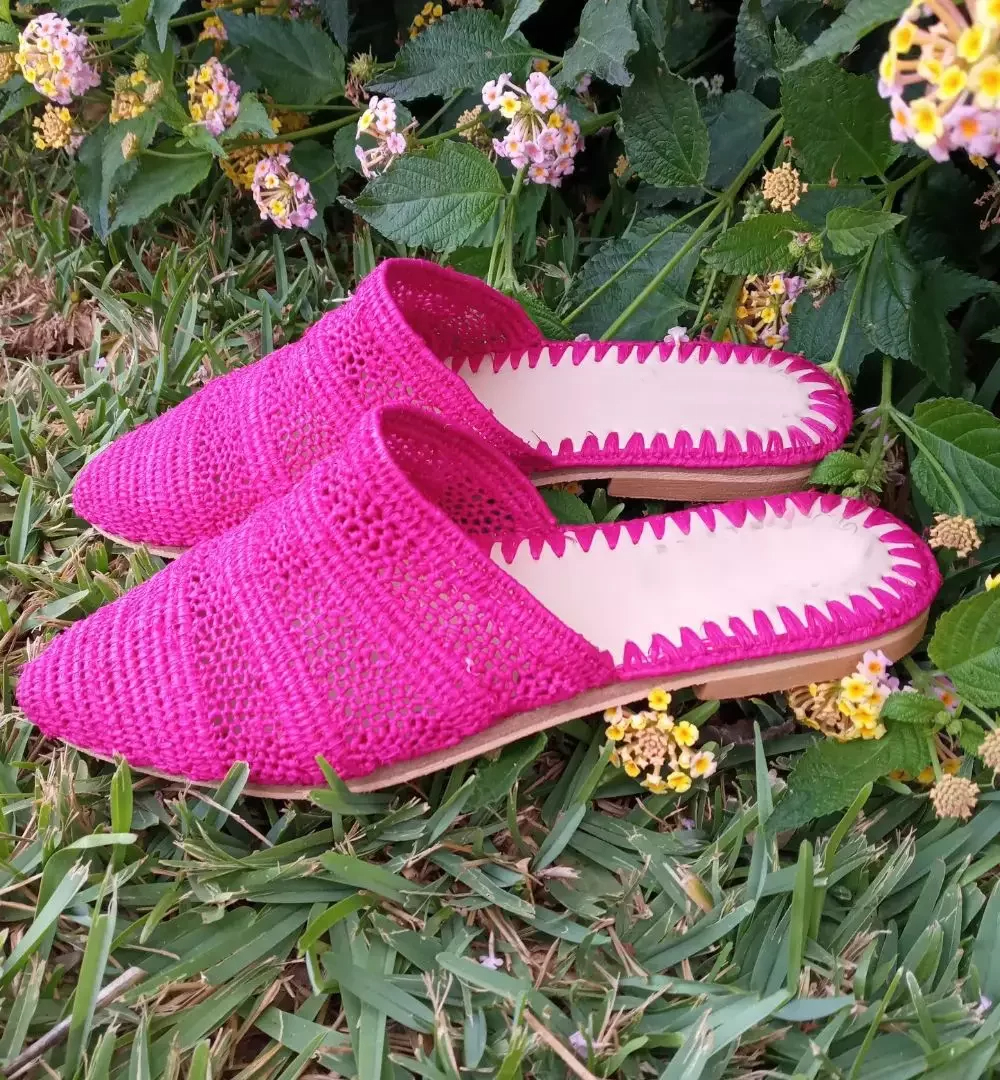 Raphia Sandal