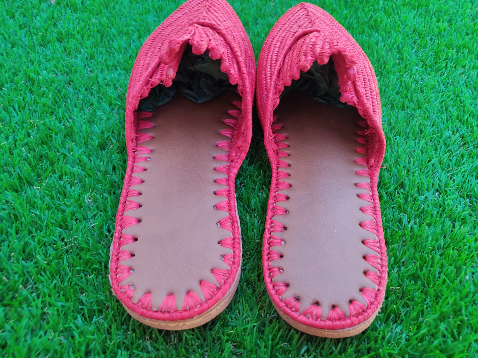 Zapatos de rafia hechos a mano para verano  Jrid style