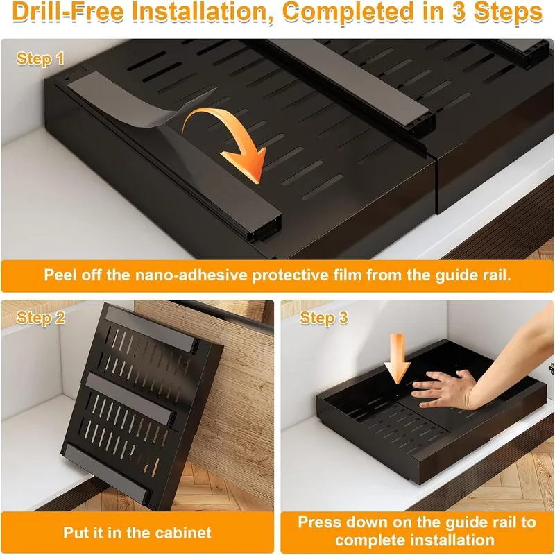 Expandable Kitchen Drawer