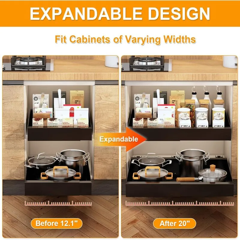 Expandable Kitchen Drawer