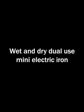 Mini Portable Iron