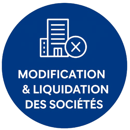 *Modification et liquidation des sociétés