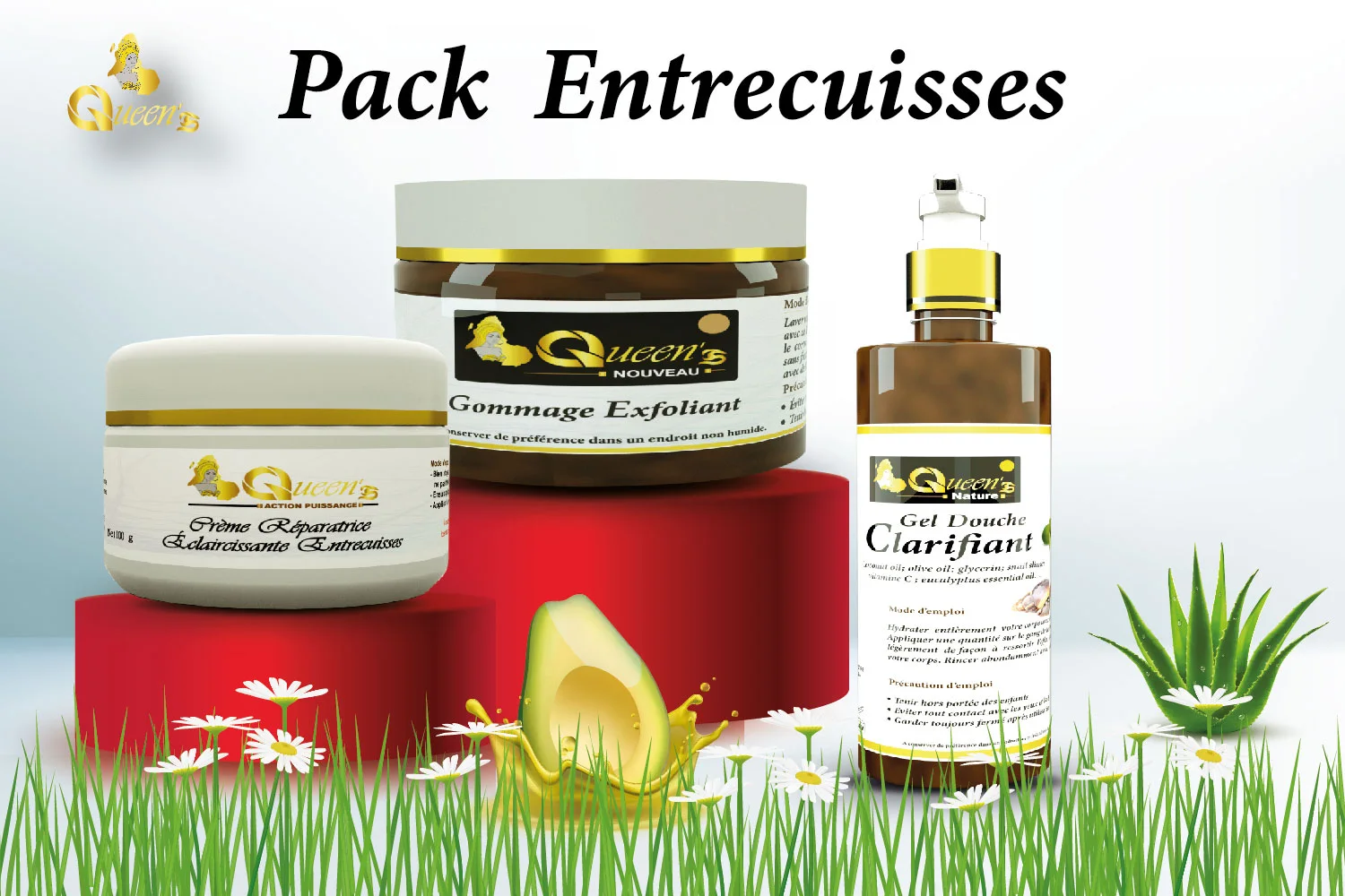 Dites Adieu aux Entrecuisses Noirs Grâce au Pouvoir des Plantes Africaines ! 🌿✨