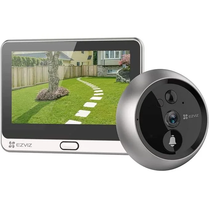 Ezviz DP2C 1080P Judas Numérique, Visiophone Connecté Interphone Vidéo, Caméra