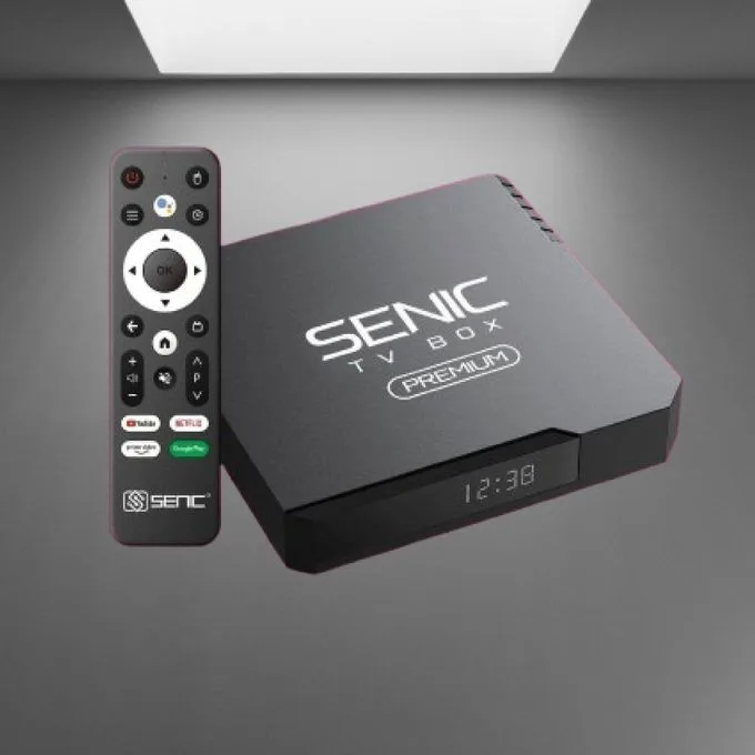 SC-300+ Tv Box Android avec abonnement 12 Mois IPTV FREE - Android 14 - 2024 Dual Wifi 5Ghz 2Go+16Go 4K Ultra HD