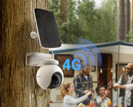 Ezviz EB8 4G Camera WiFi Extérieur motorisée sur batterie 2K