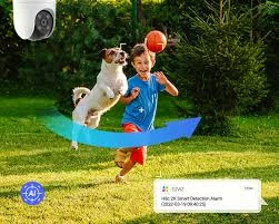 Ezviz H8C 2K+ Caméra Extérieure motorisée panoramique Wi-Fi et à inclinaison 360 2K+ 4 Mégapixels