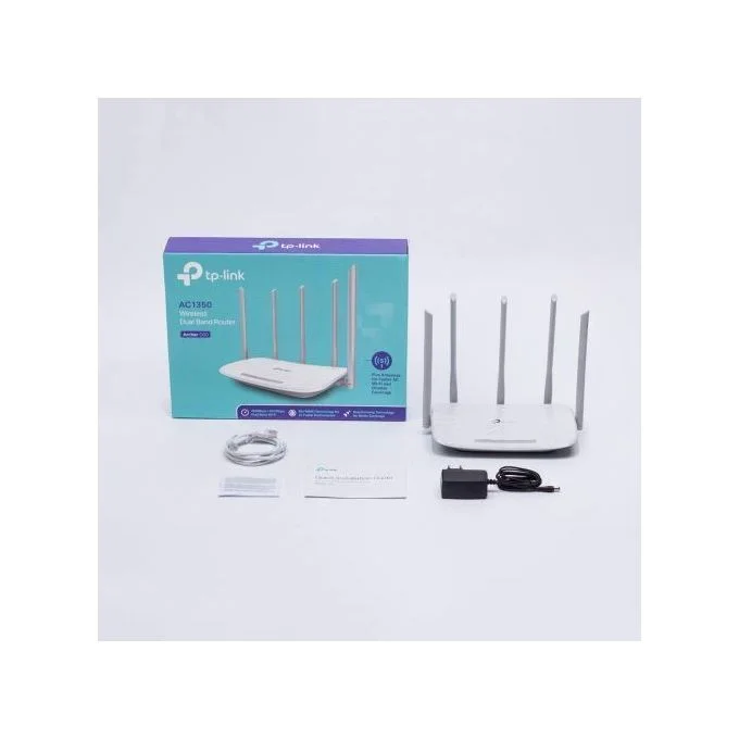 TP-Link Meilleur Point d’Accès de TP LINK Archer C60 Avec 5 antennes externes WI-FI double-BANDE AC1350