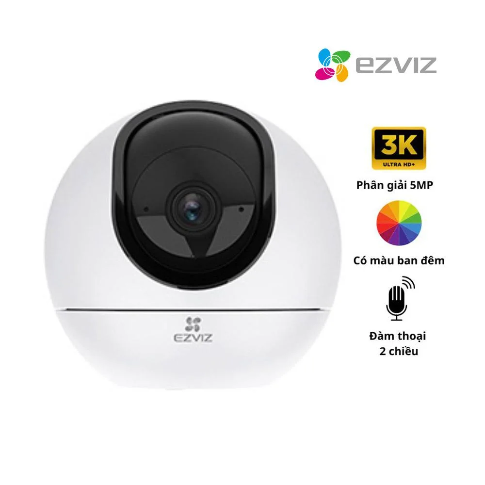 Ezviz Caméra H6 3K Wi-Fi Protection intelligente intégrale