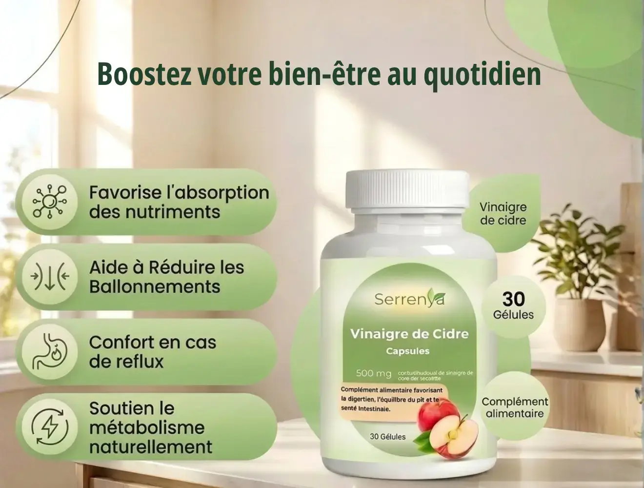 Capsules pour le Confort Digestif (Formule Inspirée des Approches Nutritionnelles)